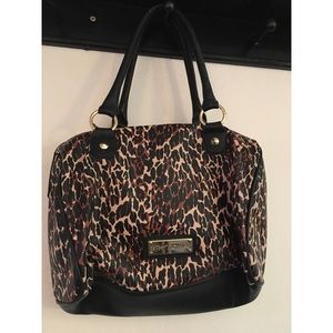 Betsy Johnson Leopard Print Purse
